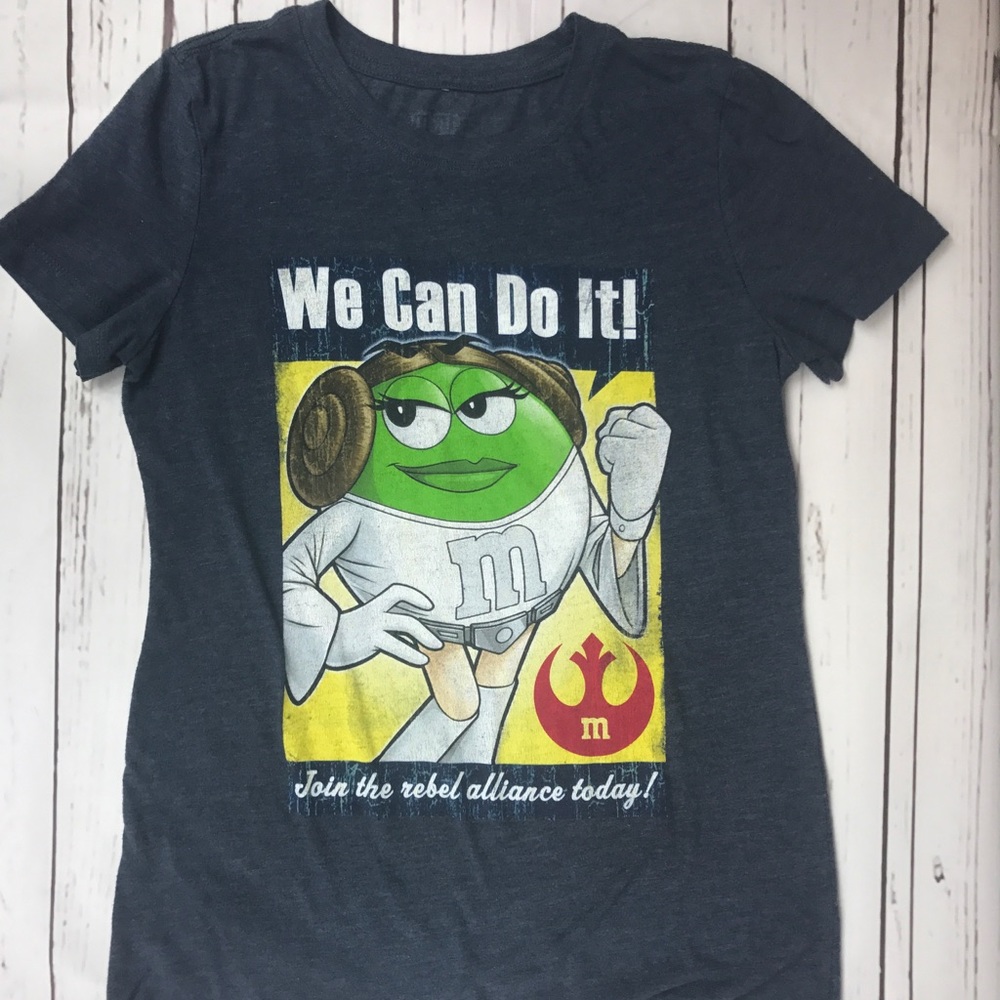 Star Wars M&Ms Princess Leia T-shirt women's med